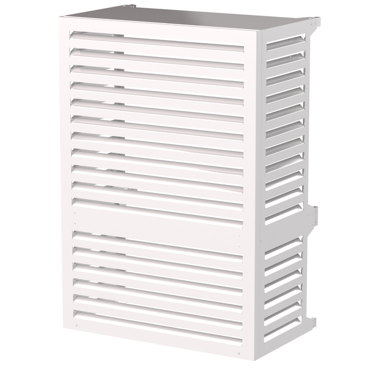 Extra Große Abdeckung "Big Blade" für Wärmepumpen und Klimaanlagen - wandmontiert