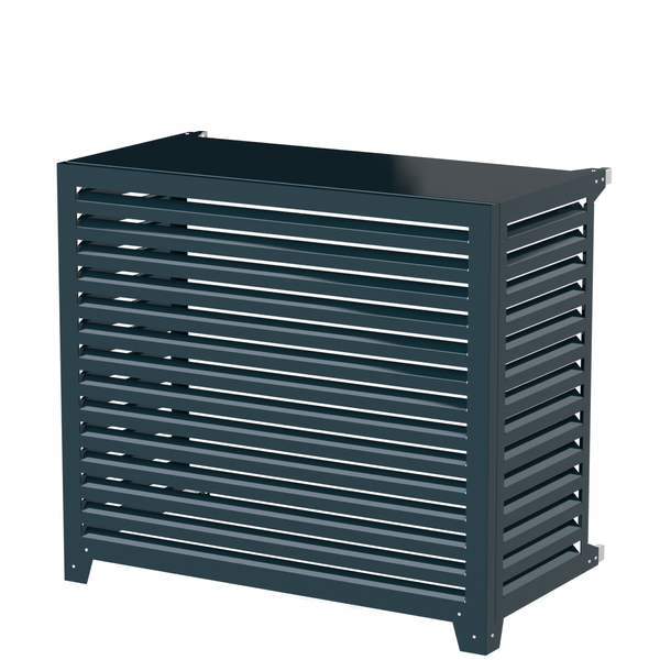 Extra Große Abdeckung "Big Blade" für Wärmepumpen und Klimaanlagen - Bodeninstallation, neben der Wand