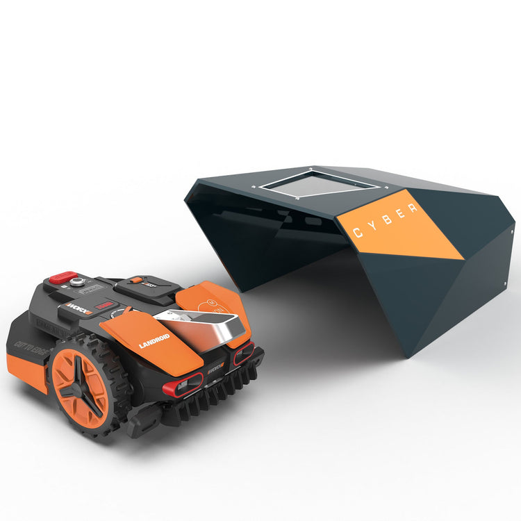 SCHAUMEX Mähroboter Garage für Worx Landroid Vision