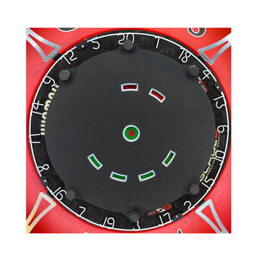 Target Foam "6 x Tripple Felder Rund + Bull" Zieltrainer Dart Training Abdeckung Schaumstoff Präzisionstraining Pad