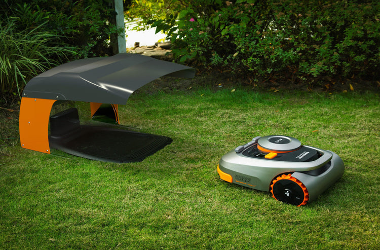 SCHAUMEX Mähroboter Garage / Überdachung speziell für SegWay NaviMow