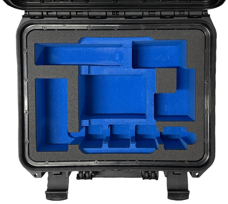 MC-CASES Robuster Transportkoffer für Atomos Shinobi 7 Monitor, Platz für Zubehör
