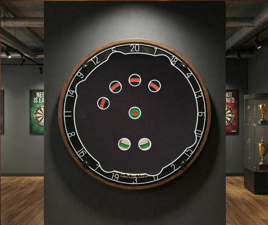 Target Foam "6 x Tripple Rund" Zieltrainer Dart Training Abdeckung Schaumstoff Präzisionstraining Pad