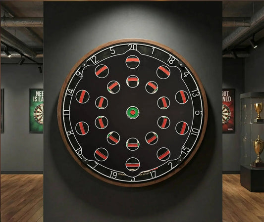 Target Foam "Double / Tripple Rund" Zieltrainer Dart Training Abdeckung Schaumstoff Präzisionstraining Pad