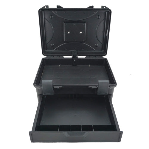 Sinora Transportkoffer mit einzigartigem Schubladenfach 440 x 200 x 340mm