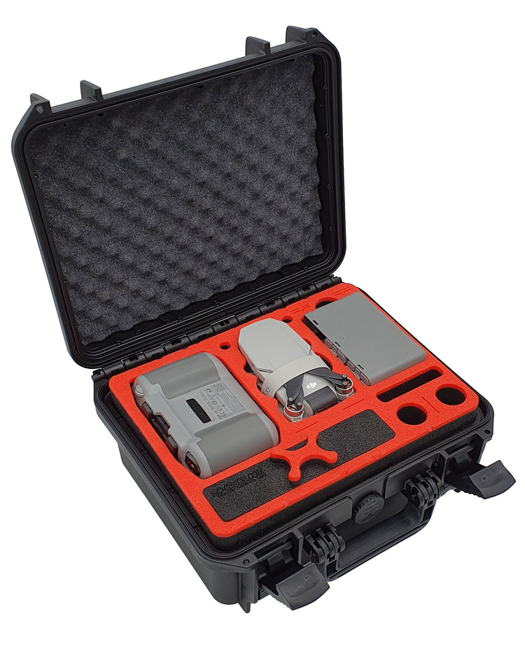MC-CASES® Koffer für DJI Mini 2 und Zubehör - Explorer Edition für die Fly More Combo -