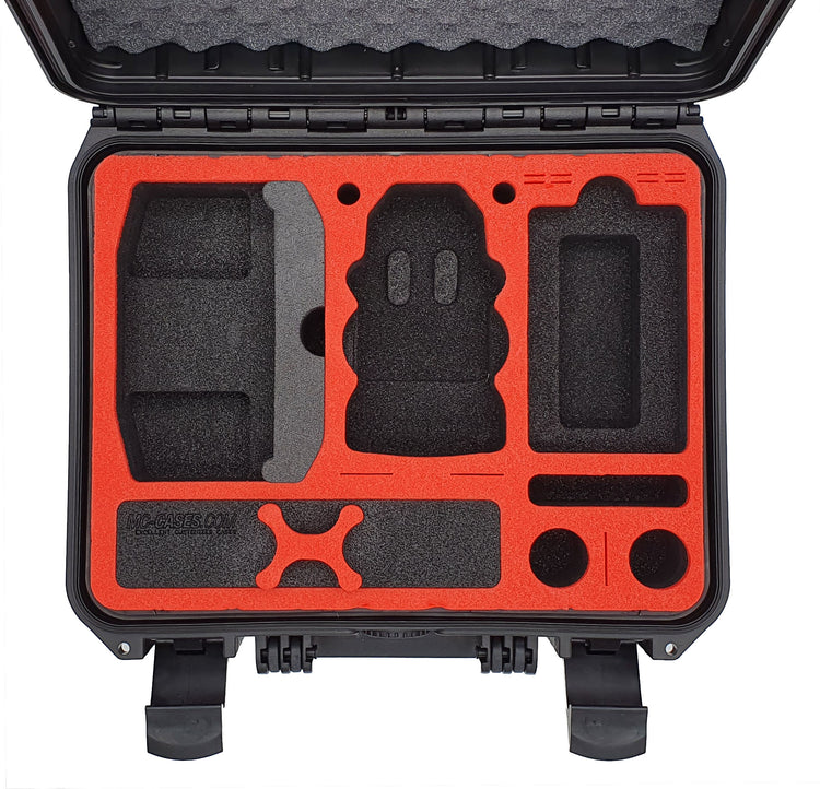 MC-CASES® Koffer für DJI Mini 2 und Zubehör - Explorer Edition für die Fly More Combo -