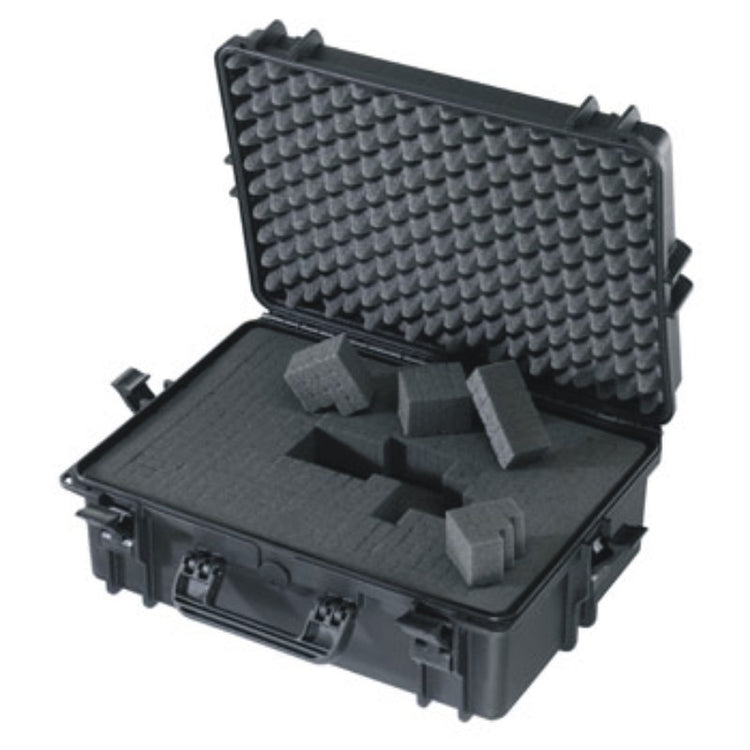 MAX520 Fotografenkoffer - Hartschalen Transportkoffer - Außenmaß: : 574 x 361 x H225mm (Viele Ausführungen)