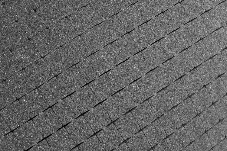 Rasterschaumstoff, Würfelschaum Werkzeugkoffer Kamerakoffer Schaumstoff 500mm x 350mm x 50mm