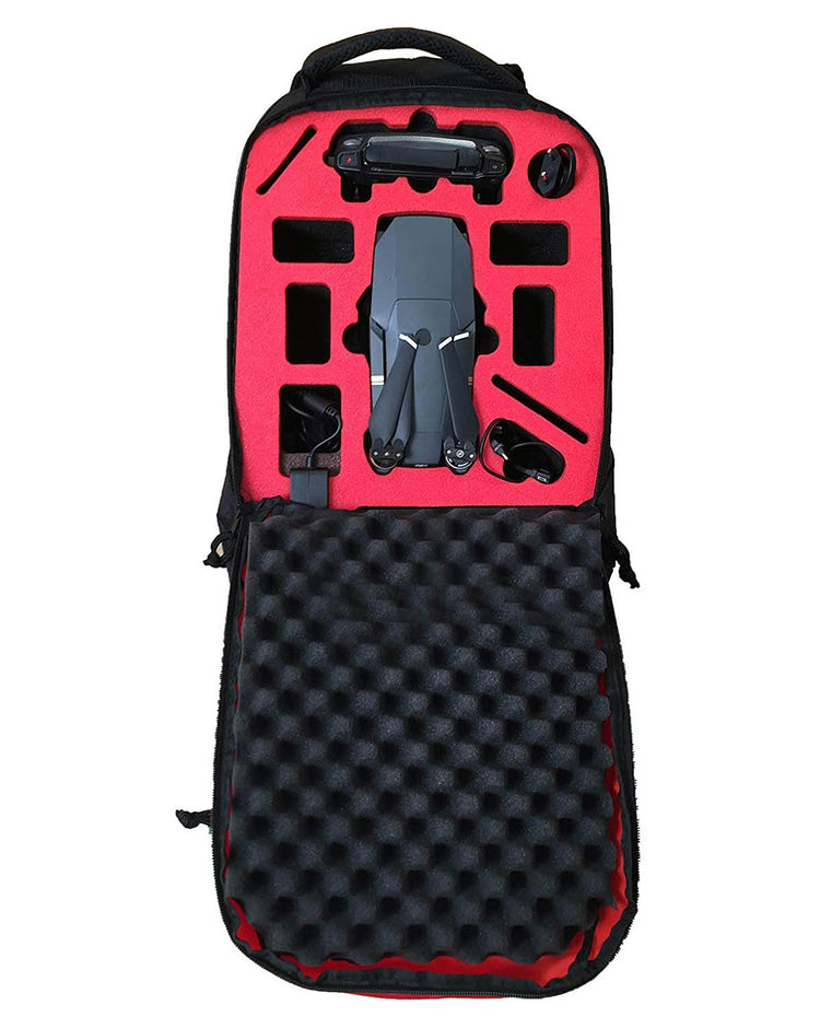 Profi Transport Rucksack passend für DJI Mavic Pro mit umfangreichen Platz für viele Akkus und Zubehör von MC-CASES.com