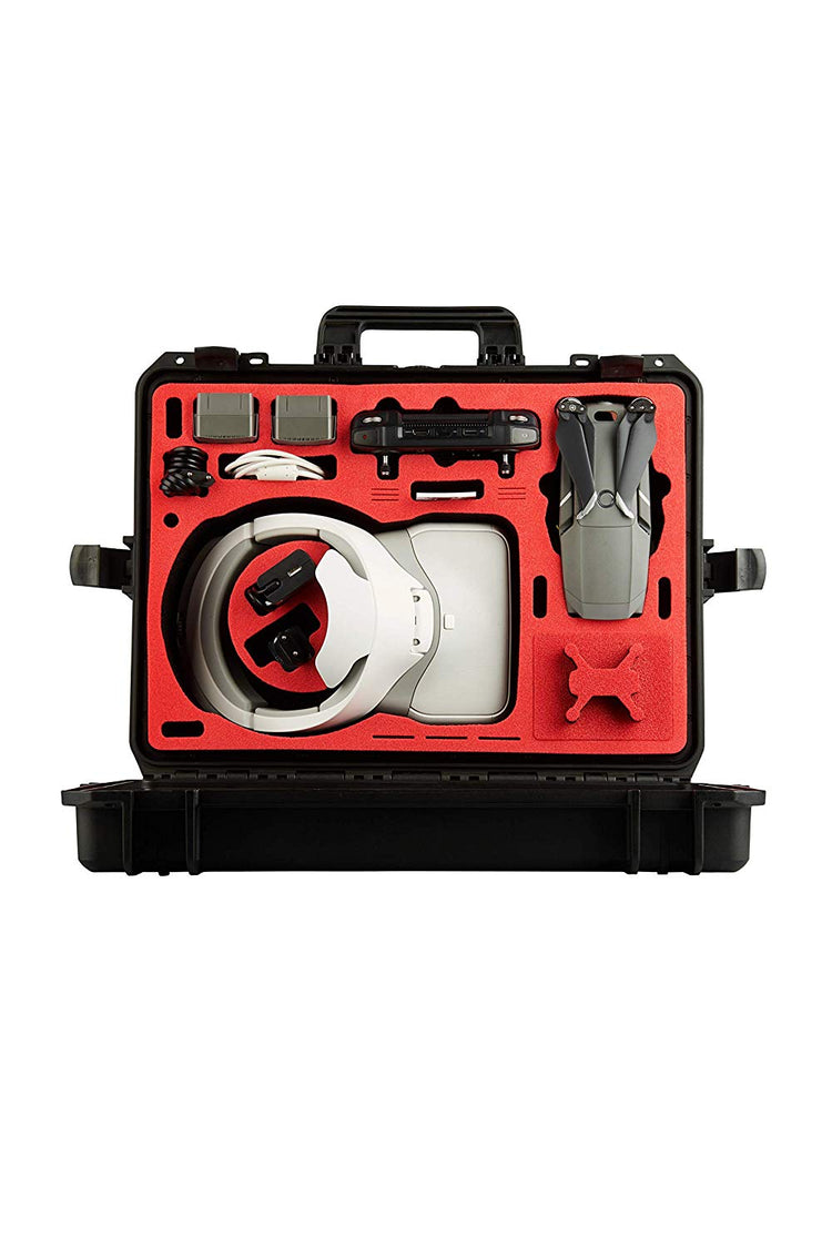 MC-CASES® Koffer für DJI Mavic 2 Pro und Zoom und DJI Goggles/RE auch mit DJI Smart Controller oder Standard Controller