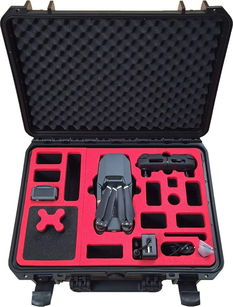 Professioneller Transportkoffer passend für DJI Mavic Pro mit Platz für vielen Akkus und Zubehör