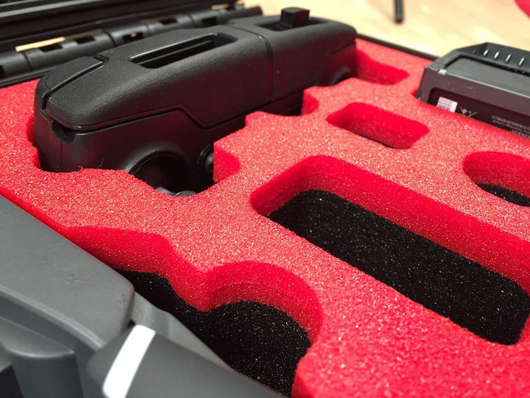 Professioneller Transportkoffer passend für DJI Mavic Pro mit Platz für vielen Akkus und Zubehör