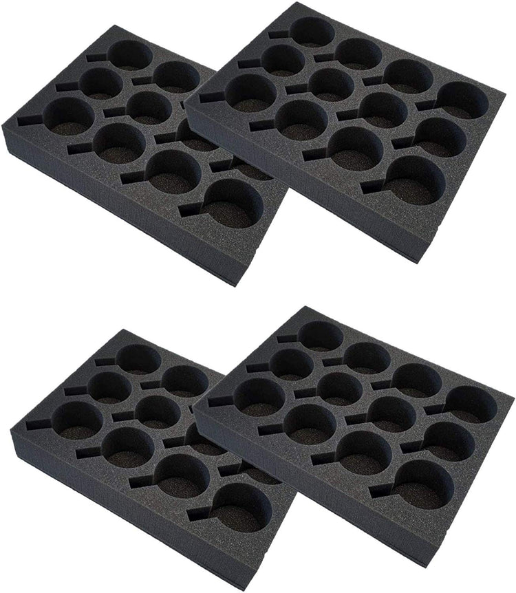 Tassenhalter Glashalter Gläserhalter Platz für 12 Stück - Schaumstoff für Camping Wohnwagen Wohnmobile Boote Schiffe