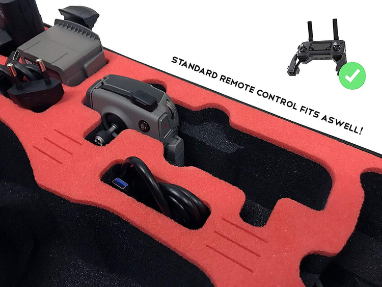 MC-CASES® Koffer für DJI Mavic 2 Pro und Zoom und DJI Goggles/RE auch mit DJI Smart Controller oder Standard Controller