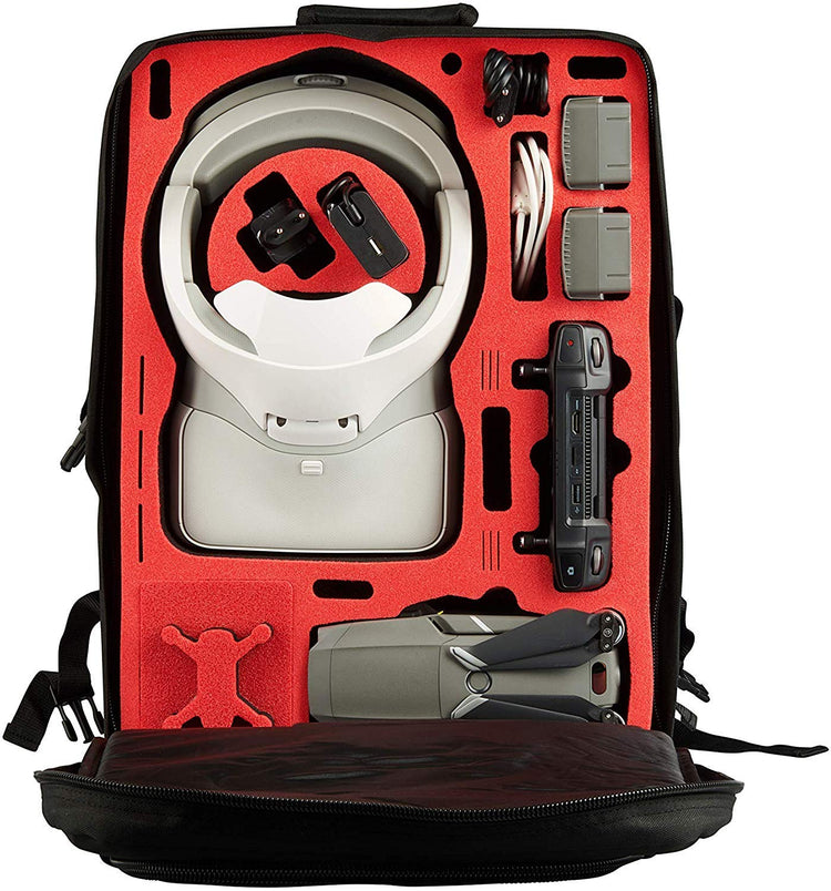 MC-CASES® Transport Rucksack für DJI Mavic 2 & DJI Goggles und DJI Standard und auch Smart Controller