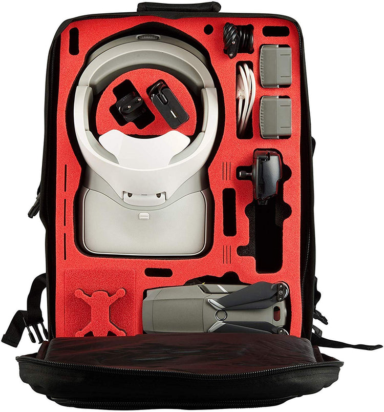 MC-CASES® Transport Rucksack für DJI Mavic 2 & DJI Goggles und DJI Standard und auch Smart Controller
