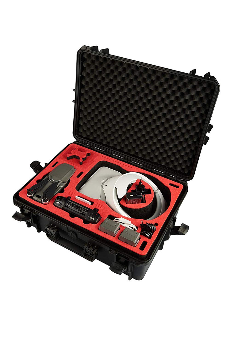MC-CASES® Koffer für DJI Mavic 2 Pro und Zoom und DJI Goggles/RE auch mit DJI Smart Controller oder Standard Controller