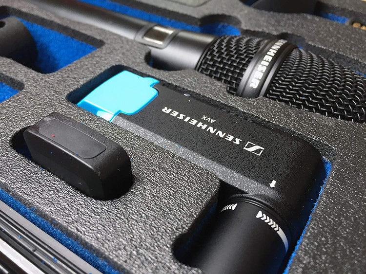 Koffer für Sennheiser AVX Kombo Set Mikrofon - Wasser- und Staubdicht.