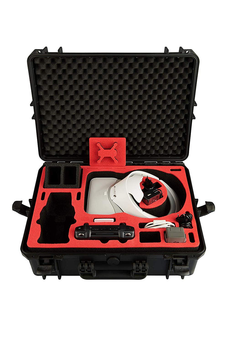 MC-CASES® Koffer für DJI Mavic 2 Pro und Zoom und DJI Goggles/RE auch mit DJI Smart Controller oder Standard Controller