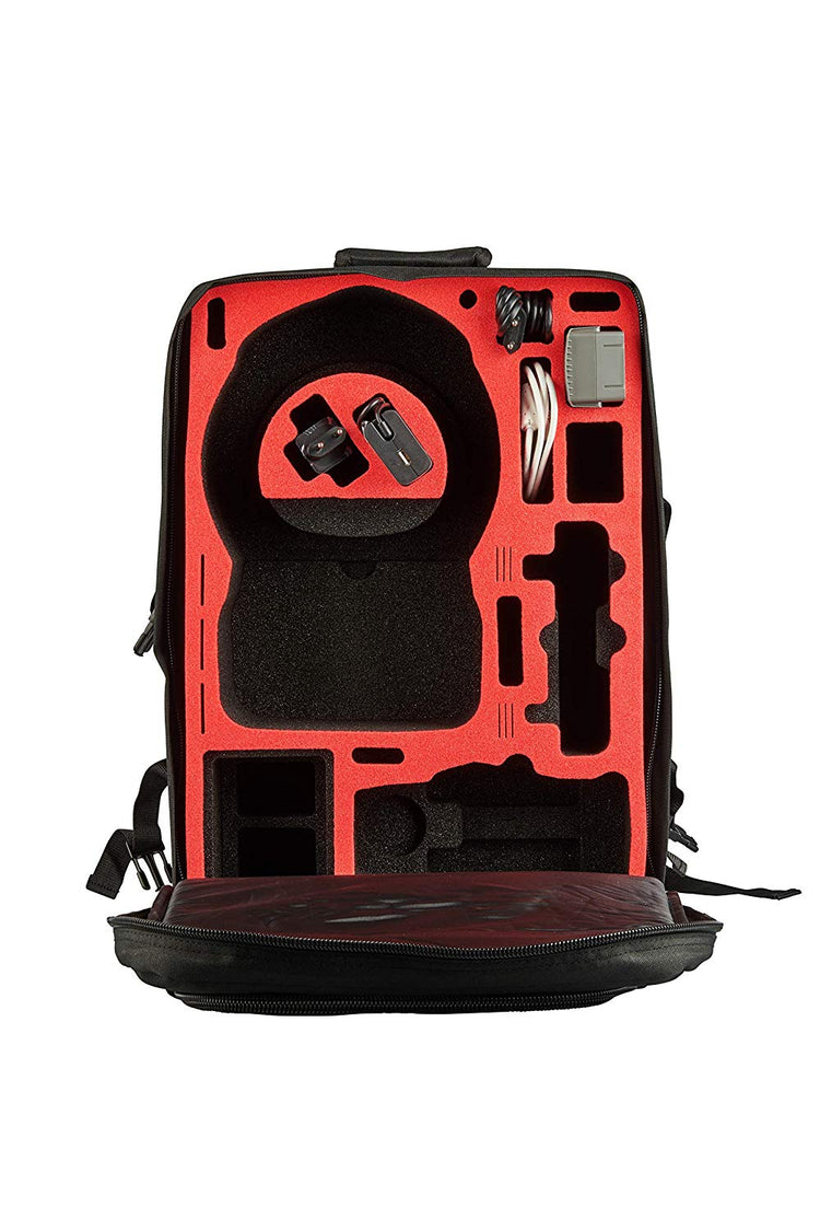 MC-CASES® Transport Rucksack für DJI Mavic 2 & DJI Goggles & Smart Remote Controller