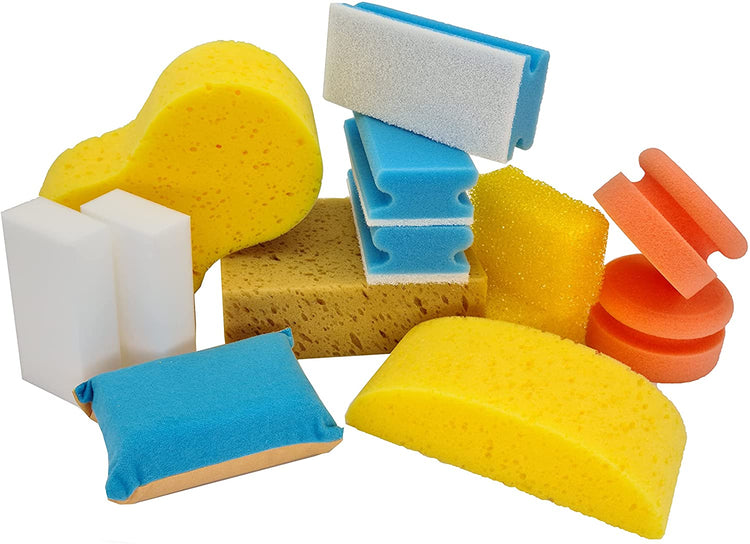SCHAUMEX® Auto Wasch-Set Geschenkset Schwämme für Auto Wohnmobil Haus - Schwammset – Made in Germany