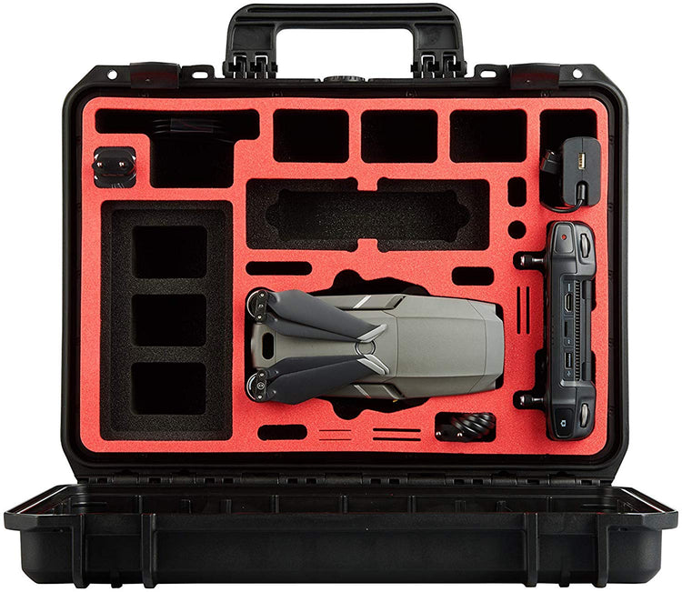 MC-CASES® Koffer für DJI Mavic 2 Pro/Zoom und Smart Controller - Explorer Edition - Platz für bis zu 9 Akkus