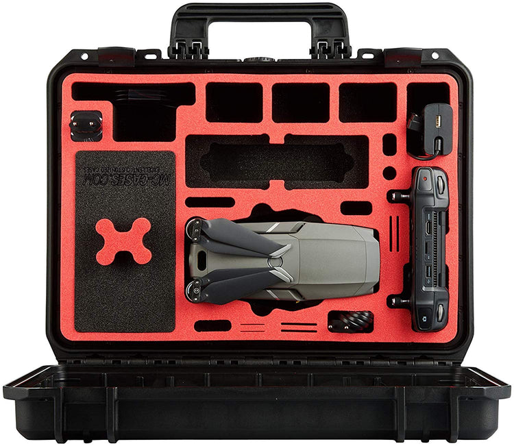 MC-CASES® Koffer für DJI Mavic 2 Pro/Zoom und Smart Controller - Explorer Edition - Platz für bis zu 9 Akkus