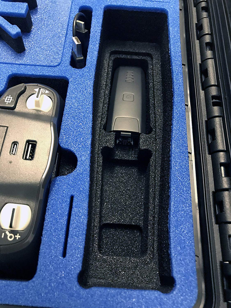 MC-CASES® Transportkoffer für die Neue Parrot Anafi mit Platz für Skycontroller 3 und viele Akkus sowie Zubehör