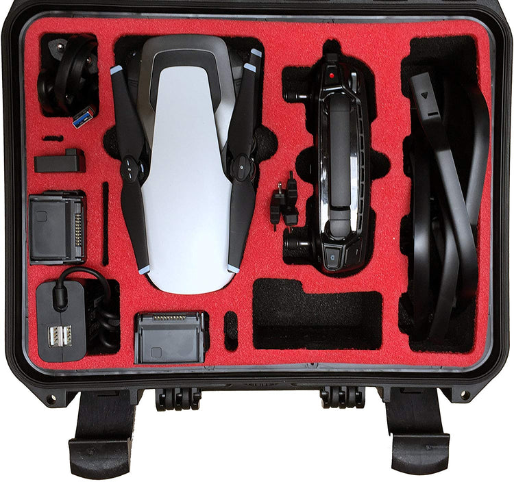 MC-CASES® Koffer für DJI Mavic Air mit Platz für bis zu 8 Akkus und vielem mehr