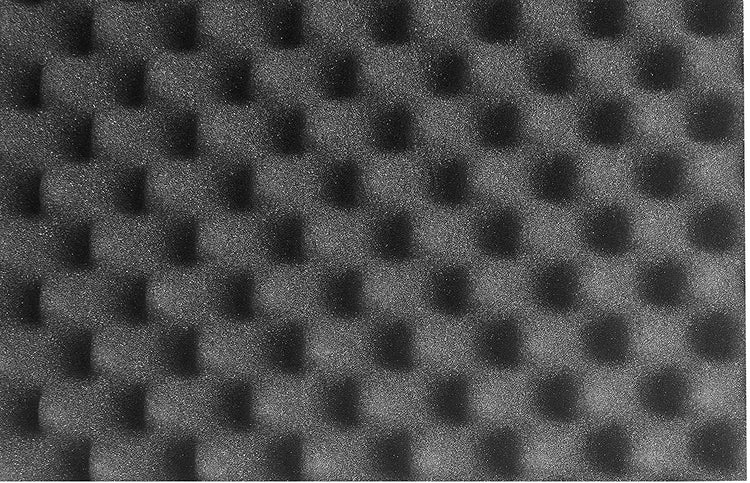 Kofferset bestehend aus 2x Würfelschaum, 1x Schaumstoffplatte, 1x Noppenschaum ( 500mm x 350mm x 45mm )