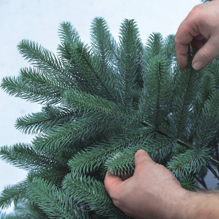 SCHAUMEX Künstlicher Weihnachtsbaum aus 100% Premium Spritzguss - Höhe: 180cm ohne LED Beleuchtung ( PE-BO180 )