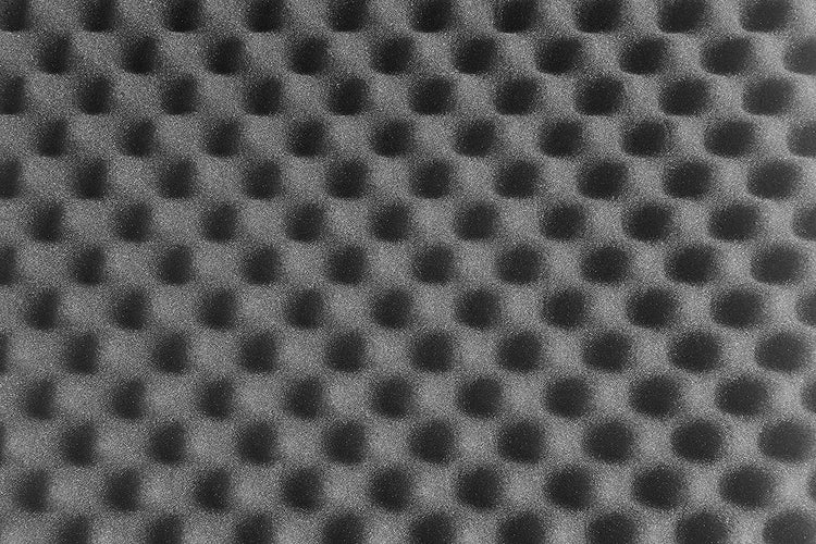 2x Noppenschaumstoff, Akustik Schaumstoff, Akustikschaumstoff, Dämmung (500 mm x 350 mm x 50 mm )