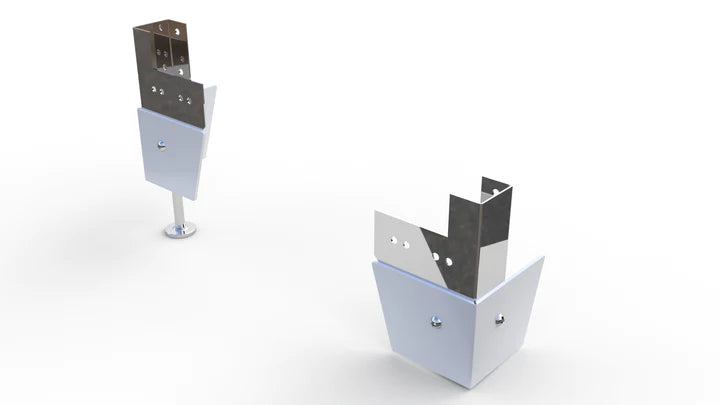 Set verstellbarer Füße für die Klimaanlagen Abdeckung (2 Stück pro Set)