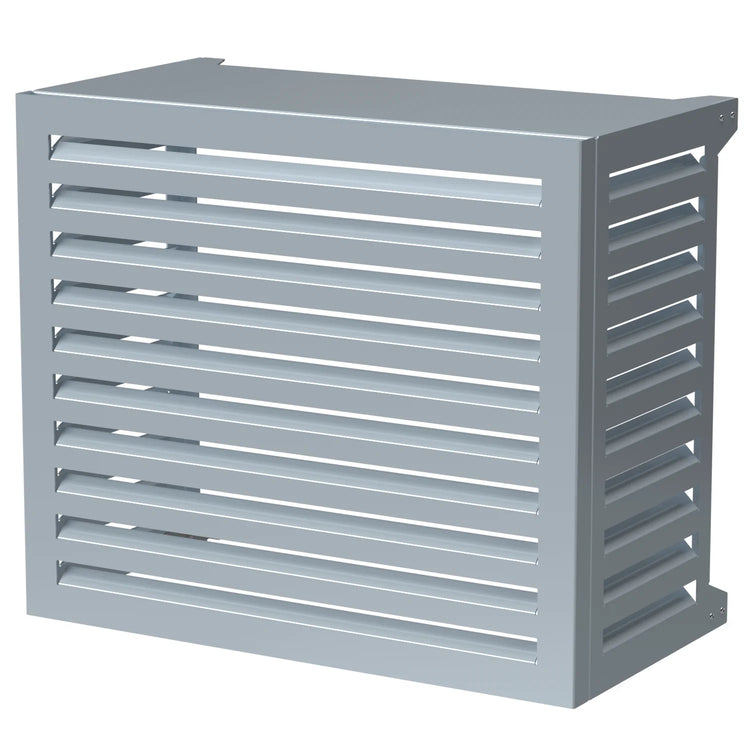 Abdeckung / Schutzhaube "Blade" für außen Klimaanlage / Klimagerät oder Wärmepumpe sowie für Poolfilteranlagen aus hochwertigem Verbundaluminium