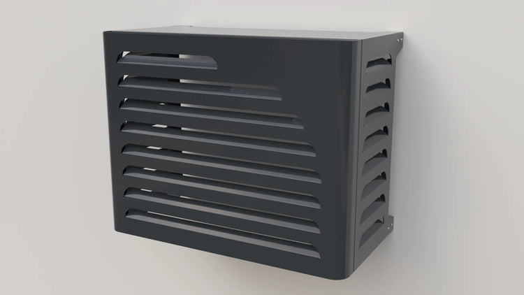 Abdeckung / Schutz für Klimaanlage oder Wärmepumpe Version "Curve"