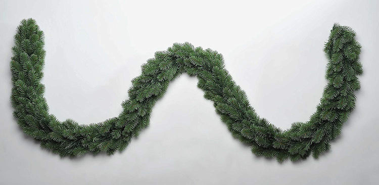 Schaumex PE Spritzguss Girlande 270cm lang mit 45 warmweißen LED - Premium aus Deutscher Entwicklung