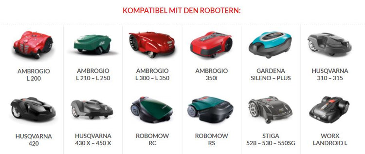 SCHAUMEX Smart Plus Garage - für Größe Gardena - Husqvarna - McCulloch uvm