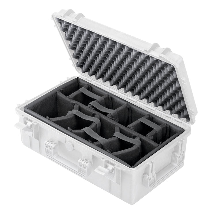 SOCASE 520- Hartschalen Transportkoffer - Außenmaß: 574 x 361 x 225mm (Viele Ausführungen)