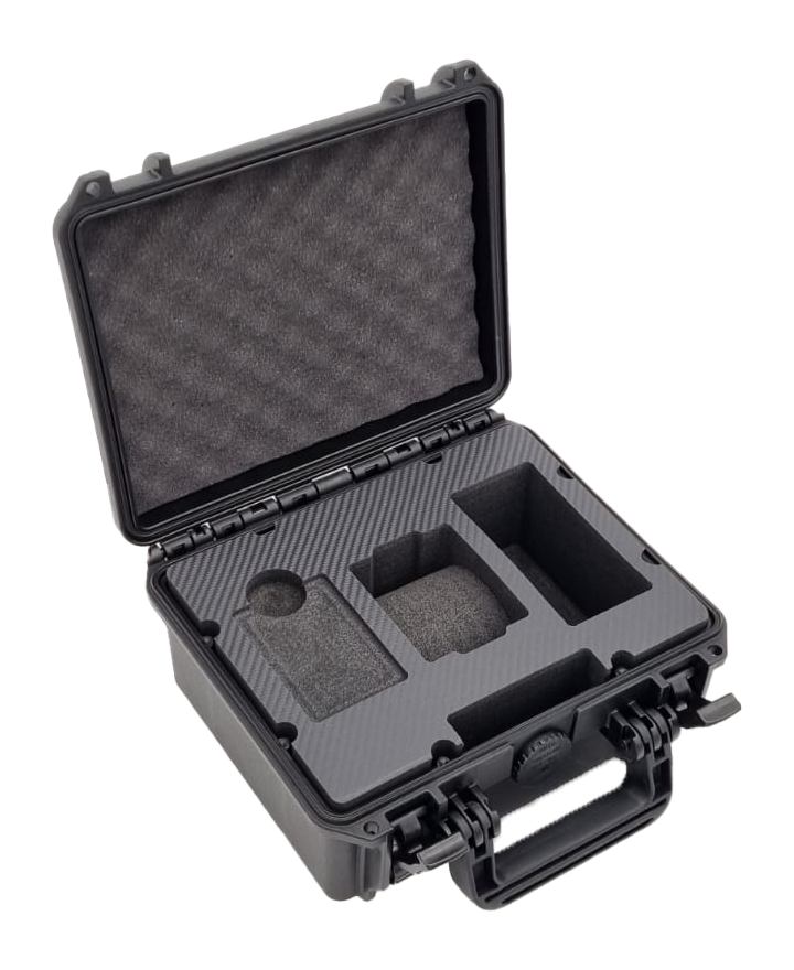 MC-CASES ® Uhrenkoffer Transportkoffer für eine Uhr - Reisekoffer - Wasserdicht - Abschließbar - Perfekt für Reisen - Extrem geschützt - Made in Germany