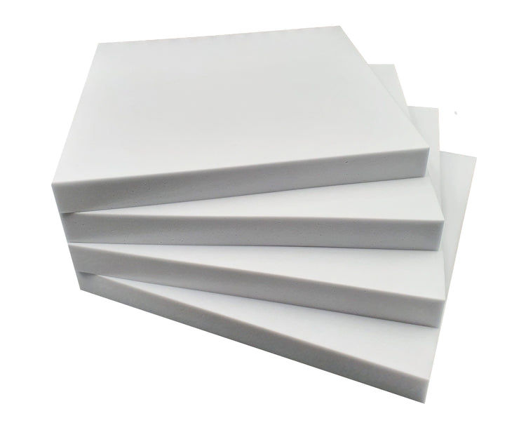 4x Basotect® 1m² - G+ Schall Absorber Platten -Rechteckig - SCHAUMEX®