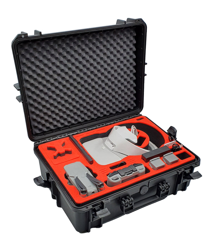 MC-CASES® Koffer für DJI Mavic Air 2S und Air 2 & DJI Goggles und 6 Akkus + Zubehör