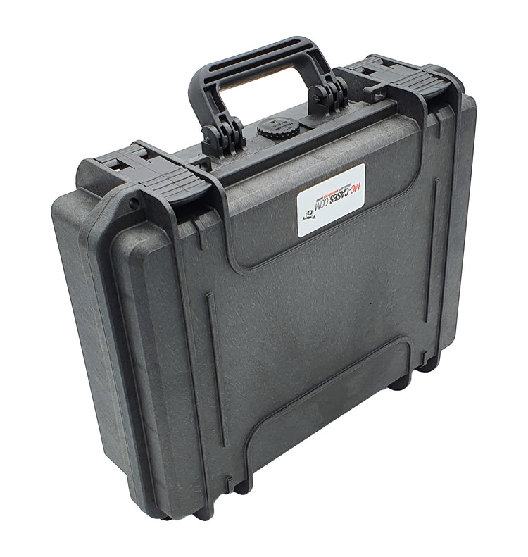 MC-CASES® Uhrenkoffer Transportkoffer für bis zu 8 Uhren - Wasserdicht - Abschließbar - Extrem geschützt -