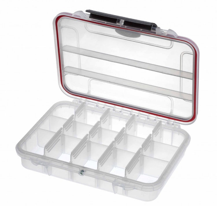 MC-CASES Gripbox 002T - Wasser- und staubdichte Box in Transparent