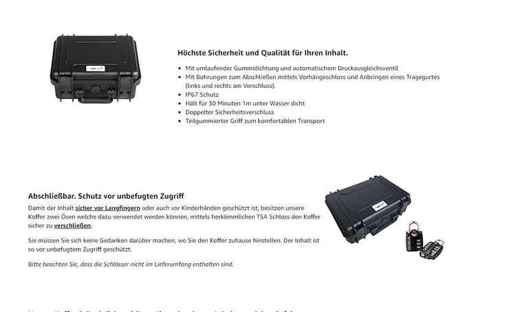 MC-CASES Koffer für DJI Mavic 3 - Kompakt Edition - In Deutschland hergestellt