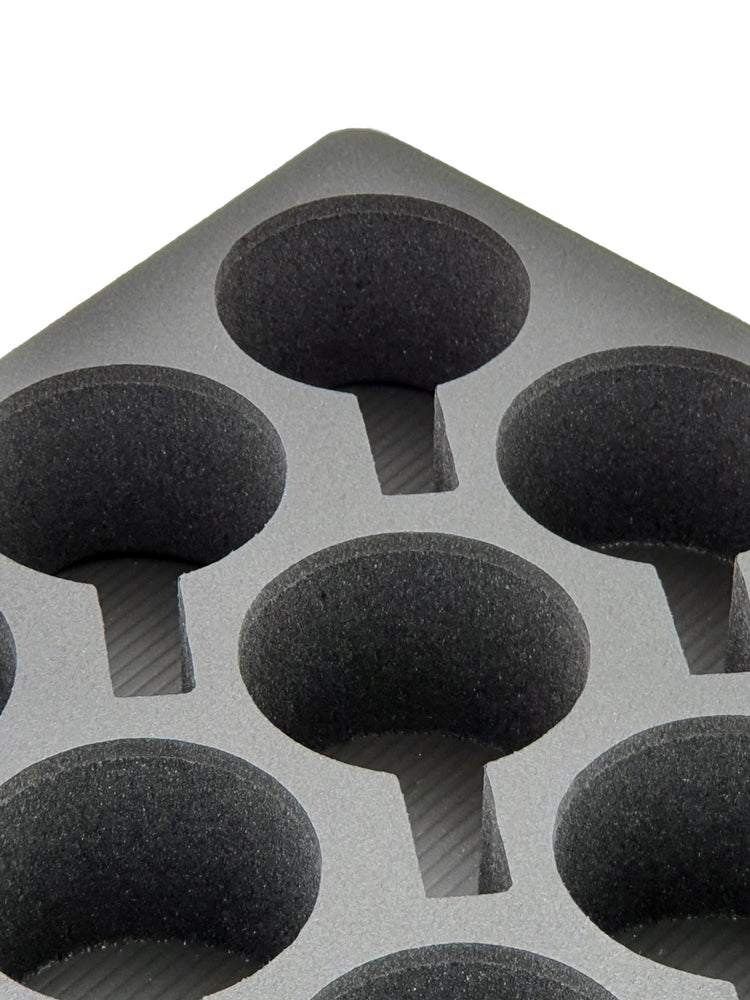 SCHAUMEX®Premium Tassenhalter Glashalter - Platz für 12 Stück - Für Camping Wohnmobil & Wohnwagen..