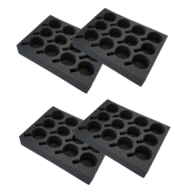 SCHAUMEX® Tassen- & Becherhalter - Platz für 12 Stück - Schaumstoff für Camping Wohnwagen..