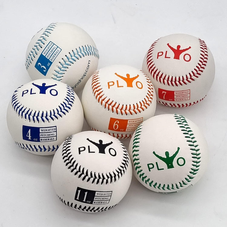 ⚾ Weighted Baseballs – 6er-Set für vielseitiges Wurftraining