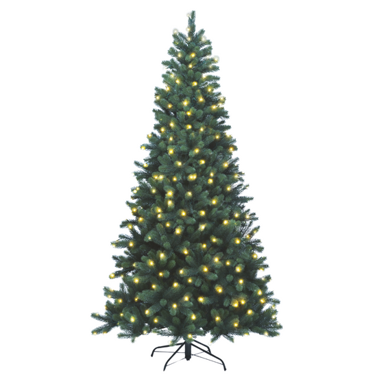 SCHAUMEX Künstlicher Weihnachtsbaum | mit LED´s | PE-BM210