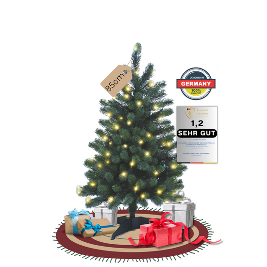 SCHAUMEX Künstlicher Weihnachtsbaum | mit LED´s | PE-BM85